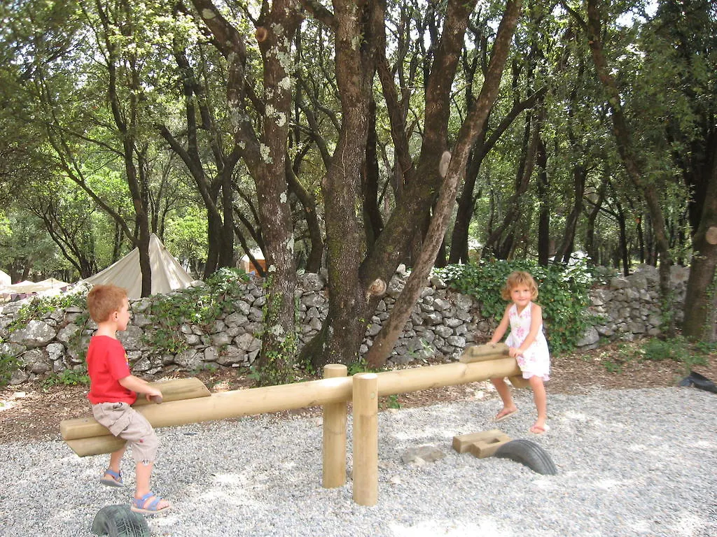 Camping Mille Etoiles Labastide-de-Virac خيمة فخمة