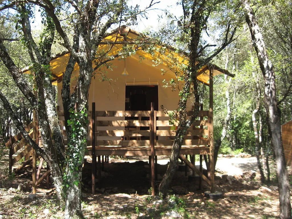 خيمة فخمة Camping Mille Etoiles Labastide-de-Virac
